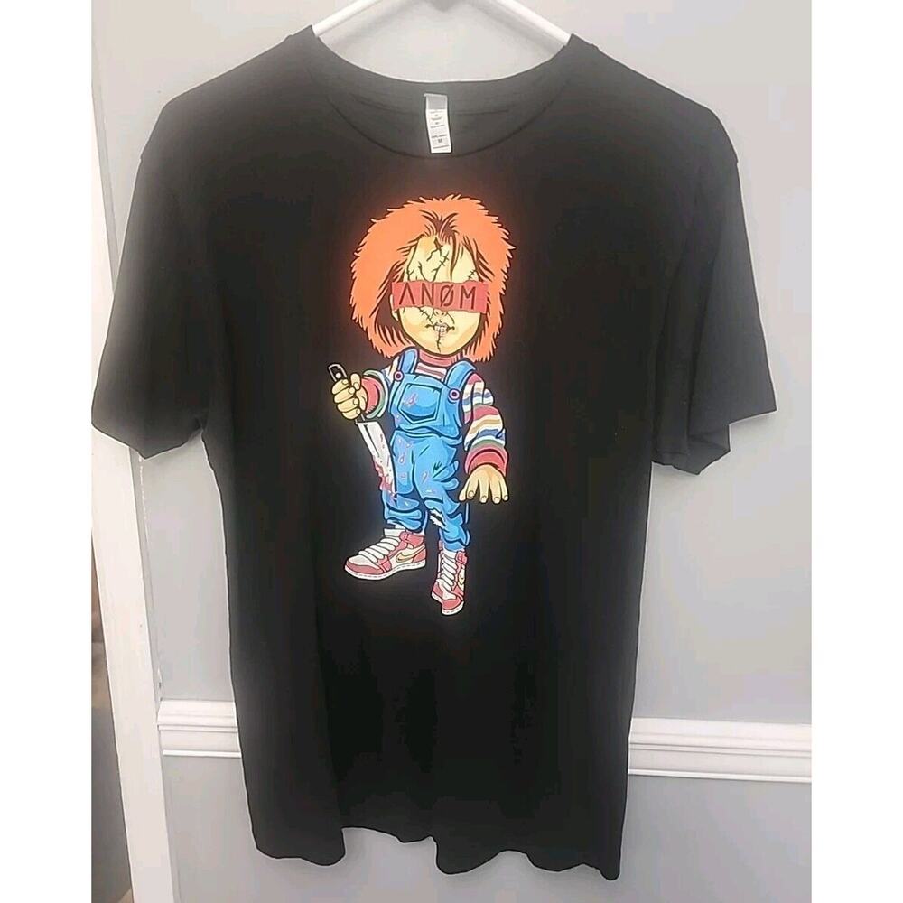 Women's/ Men's Child's Play Chucky BLACK Halloween T-Shirt Medium